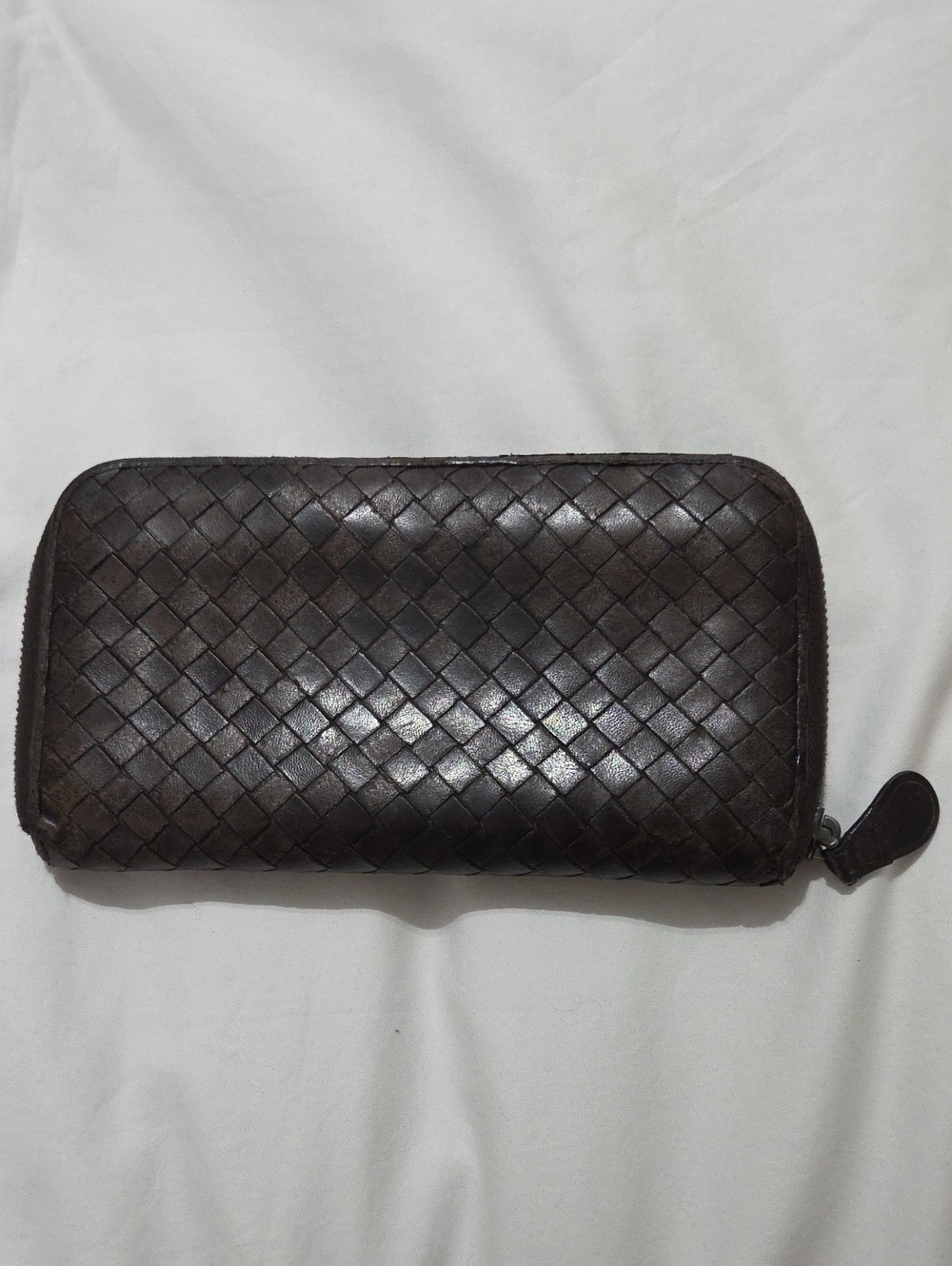 Vintage Botegga Veneta Long Zip Wallet